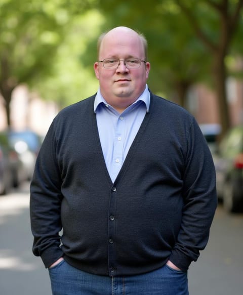 Portrait of Justin, founder of Ribbitech, who runs Treehop.